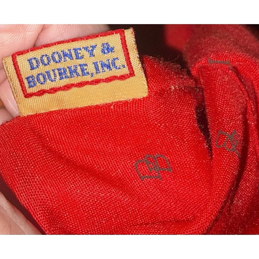 VNTG‎ DOONEY & BOURKE Hobo Shoulder Bag Monogram Leather Strap & Coin Purse